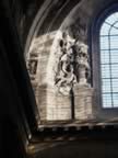 Inside St. Sulpice which played an important role in The Da Vinci Code (33kb)
